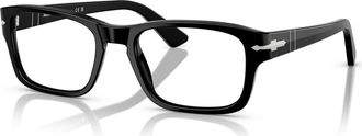 Persol 56mm Rectangle optical glasses in Black at Nordstrom