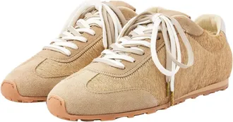 Nubikk Schoenen, Dames, Beige, 41 EU, Leer, Billy Lou Sneaker