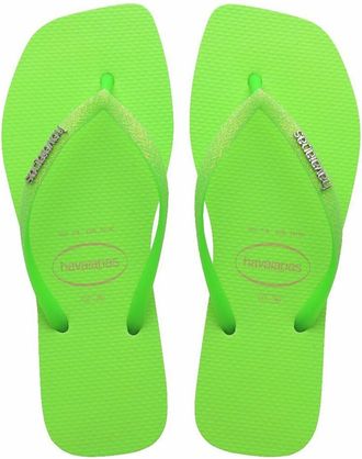 Havaianas Teenslippers Slim Square Glitter Neon