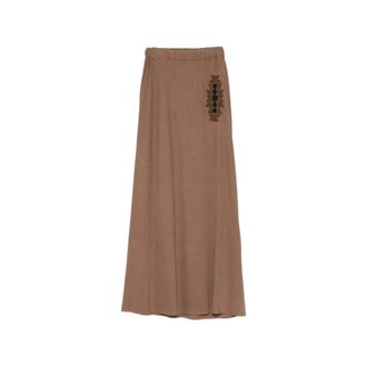 Bazar Deluxe Maxi Skirt - female - Bazar Deluxe - Maxi Skirts - Brown - 2XS - Skirts