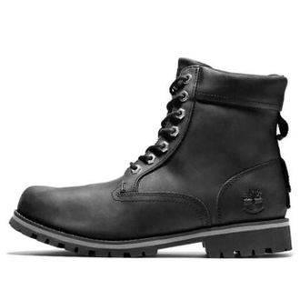 Timberland Rugged Waterproof II 6 Inch Boots Black Full Grain A2KTV015