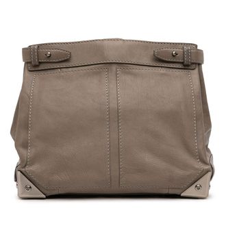 Alexander Wang Pre-owned Alexander Wang Leather Fold Over Trunk Adele Clutch Ladies FI34ARRLLM5FL1XI