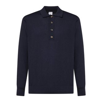 Eleventy Polo Camicie - - Tops - Uomo - Blu - XL