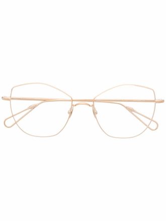 Ahlem oversized-frame glasses - unisex - Brass - One Size - Gold
