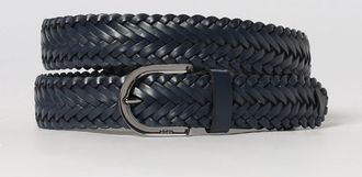 HUGO BOSS Cintura in pelle intrecciata