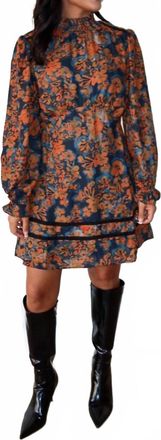 Lost + Wander Embers Bloom Mini Dress In Multi