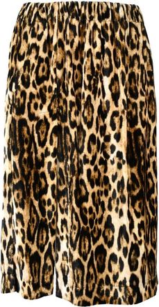 Sleep No More Longuette Velvet Rok - Dames - Midirokken - Bruin - L - Rokken