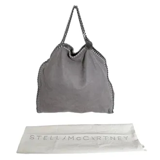 Stella McCartney Stella Mccartney Light Gray Handbag Tote Bag (Pre-Owned)