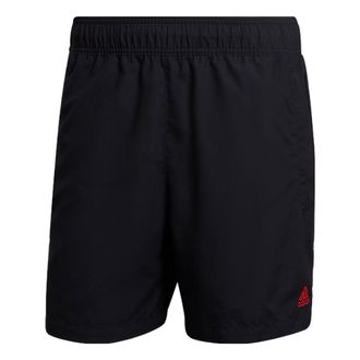 adidas Mufc Q2 Sho Casual Breathable Solid Color Manchester United Soccer/Football Shorts Black H56688