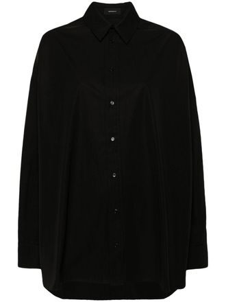 Wardrobe.NYC mini shirt dress - Black
