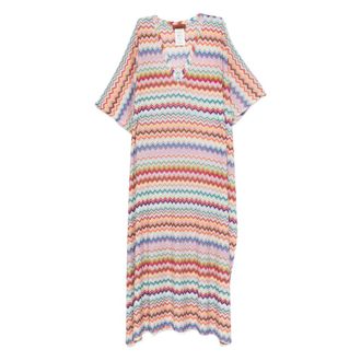 Missoni Dresses Neutral, Pink
