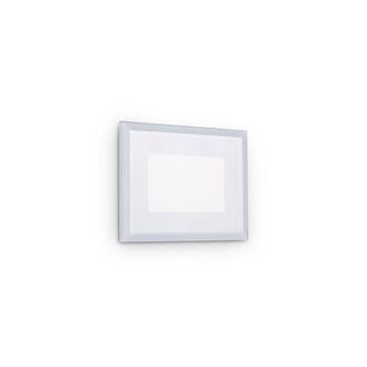 Netlighting Indio LED Outdoor Recessed Wall Light White IP65 3000K