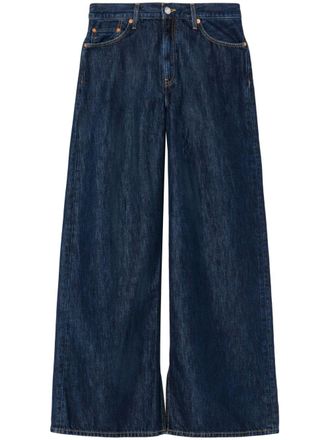 Re/Done Low waist jeans - Blauw