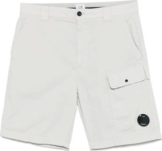 C.P. Company Shorts con applicazione Lens - Grigio