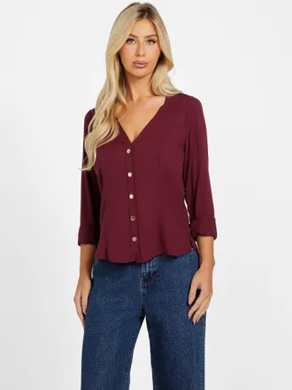 Guess Kadie Woven Top