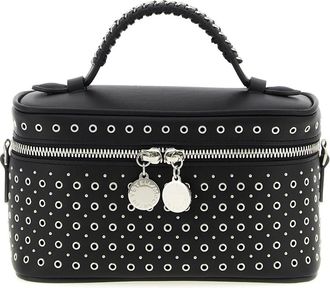 Stella McCartney Tassen, Dames, Zwart, ONE Size, Leer, Vanity Falabella Crossbodytas