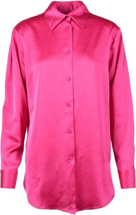 Nineminutes Fuchsia Stretch Shirt