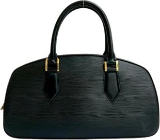 Louis Vuitton Pre-owned Handbags, female, Black, Size: ONE SIZE Pre-owned Leather Handbag