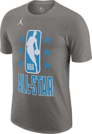 Nike Jordan Air Jordan Alphabet Logo Printing Casual Round Neck Short Sleeve All-Star 2022 Season Durant 7 dark grey DJ8350-084