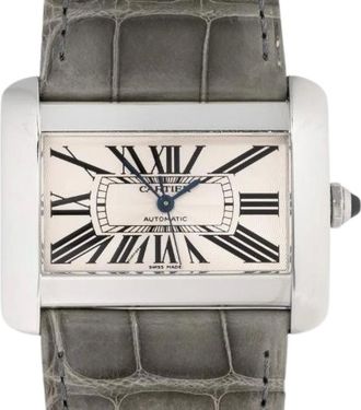 Cartier Orologio da donna Tank Divan Pre-owned - - Pre-owned - Donna - Grigio - ONE SIZE