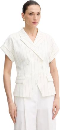 Twinset Donna, Giacche, Bianco, XS, new
