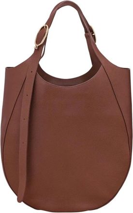 Longchamp Le Foulonn&eacute; XL Tote - Dames - Schoudertassen - Bruin - ONE Size - Leer - Tassen