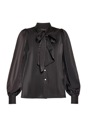 Faina overhemdblouse Dames zwart