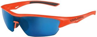 Salice 011 RW ARANCIO/RW BLU Mens Sunglasses Orange Size 125