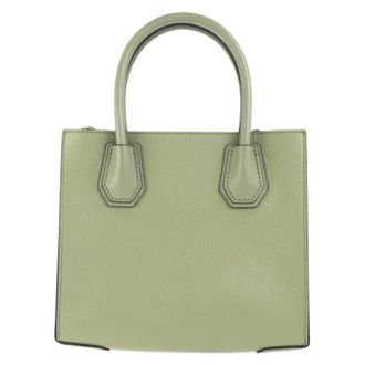 Michael Kors Pre-owned Handbags, female, Green, Size: ONE SIZE Pre-owned Leather Handbag