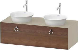 Duravit Tulip Blanco, Mueble De Ba&ntilde;o Colgado En La Pared, Ancho - Duravit