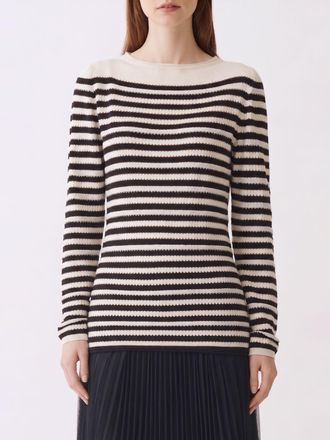 Fabiana Filippi Maglia in cotona a righe