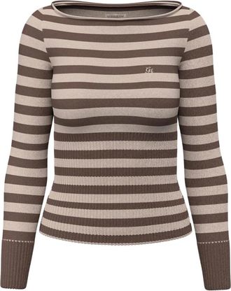 Guess Truien & Vesten, Dames, Bruin, M, Wol, Wolmix Trui