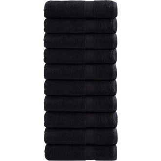 vidaXL Asciugamani da Bagno solund 10 pz Verdi 100x150cm 600 g/m&sup2; - Vidaxl