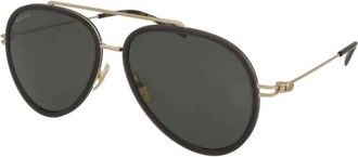 Gucci Full-rim Sunglasses - unisex - Gucci - Sunglasses - Yellow - 56 MM - Accessories