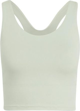 adidas All Me Medium Support Bra Tank Sport-BH f&uuml;r Damen | beige