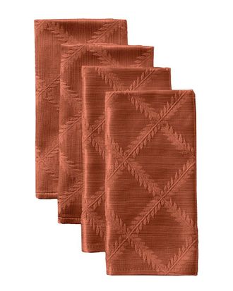 Lenox Set Of 4 Laurel Leaf Napkins