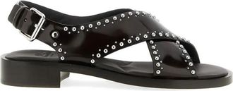 Churchs Dark Brown Leather Sandals