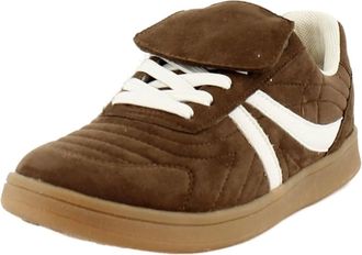 Steve Madden Madrid Sneaker Womens Brown White Lace Up Lifestyle Shoes RHS6958