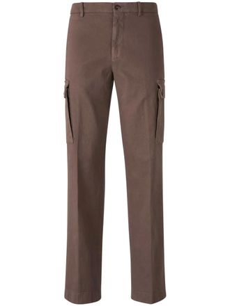 Berwich twill cargo pants - Brown
