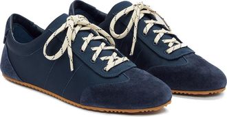 Reformation Terra Sneaker in Midnight Satin at Nordstrom, Size 10.5