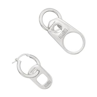 Maison Margiela Earrings - Dames - Oorbellen - Grijs - ONE Size - Accessoires