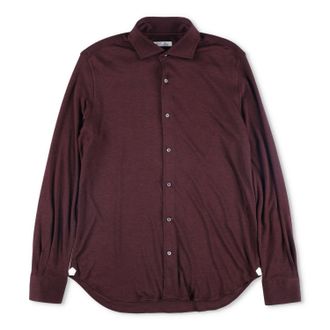 Loro Piana Andrew Cashmere-Silk Sport Shirt Size L