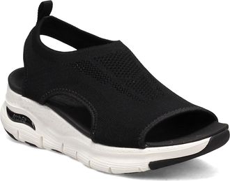 Skechers Womens Arch Fit-City Catch, Black, 9 UK