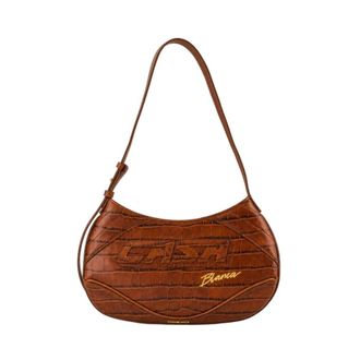 Casablanca Borsa a Spalla Slim Biker - - Bags - Donna - Marrone - ONE SIZE