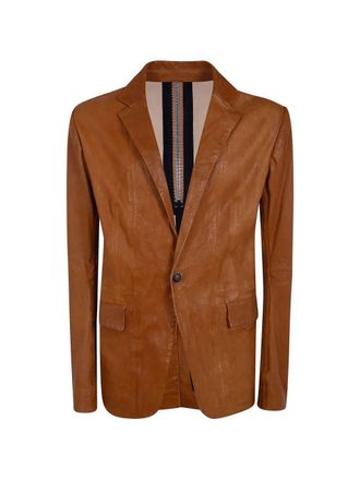 Isaac Sellam Experience Pionnier Nappa Stretch Classic Blazer