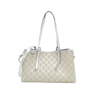 Gucci Bolso Tote Pre-owned Vintage - Pre-owned - Mujer - Beige - ONE SIZE