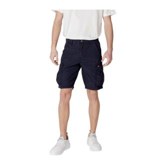 Napapijri Casual Shorts, male, Blue, Size: W38 Voyage Cargo Shorts