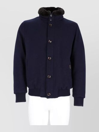 Moorer wool bomber jacket