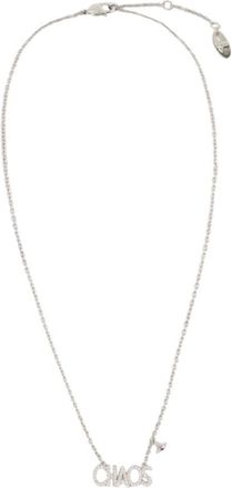Vivienne Westwood Collana con Ciondolo Chaos - - Accessories - Donna - Grigio - ONE SIZE