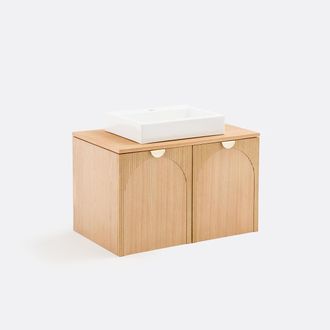 La Redoute Interieurs Hangwastafel met 2 deuren, Gisela
